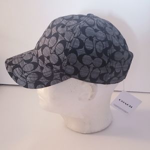 BRAND NEW UNISEX COACH CHAMBRAY BASEBALL CAP